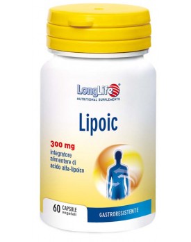 LONGLIFE LIPOIC 300mg 60 Cps