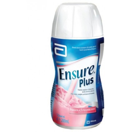 ENSURE PLUS FRAGOLA 4 BOTTIGLE DA 200 ML