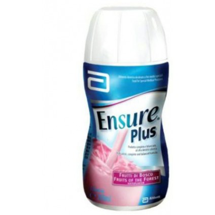 ENSURE PLUS FRUTTI DI BOSCO 4 BOTTIGLIE DA 200 ML