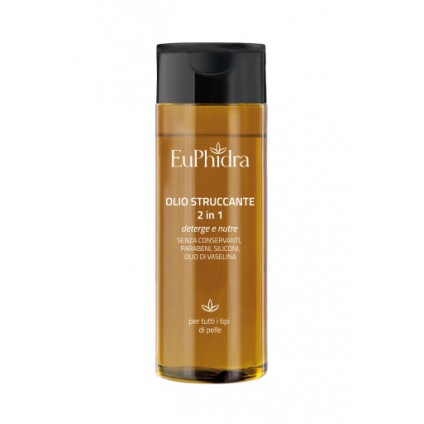 EUPHIDRA OLIO DETERGENTE STRUCCANTE IN FLACONE DA 100 ML CON ASTUCCIO