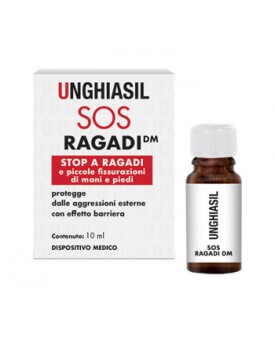 UNGHIASIL SOS RAGADI FLACONE 10 ML CON PENNELLINO E 9 CEROTTI COPRIVERRUCA