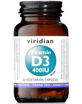 VIRIDIAN Vit.D3  400UI 30Cps