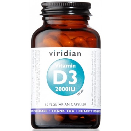 VIRIDIAN Vit.D3 2000UI 30Cps