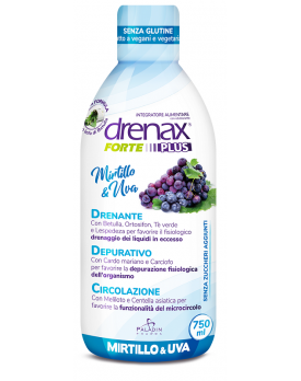 DRENAX FORTE PLUS ORIGINALE CON MIRTILLO E UVA 750 ML