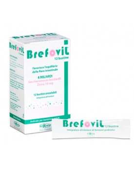 BREFOVIL 12 BUSTINE OROSOLUBILI SENZA GLUTINE