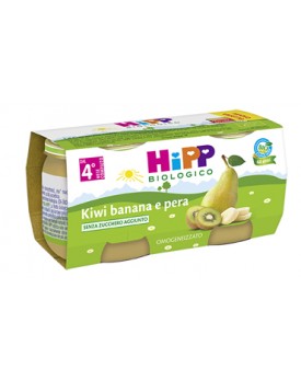 OMO HIPP Bio Kiwi/Ba/Pera2x80g