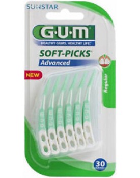 GUM SOFT-PICKS ADVANCED 30PZ