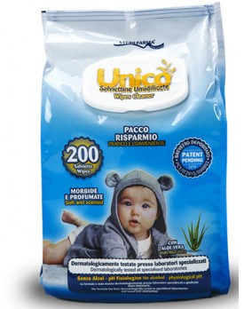 UNICO Salv.Umid.Pop Up 200pz