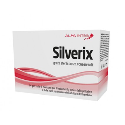 GARZA PERIOCULARE SILVERIX 14 PEZZIO 14 PEZZI