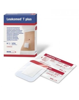 MEDICAZIONE POST-OPERATORIA LEUKOMED T PLUS TRASPARENTE IMPERMEABILE 8 X 10 CM