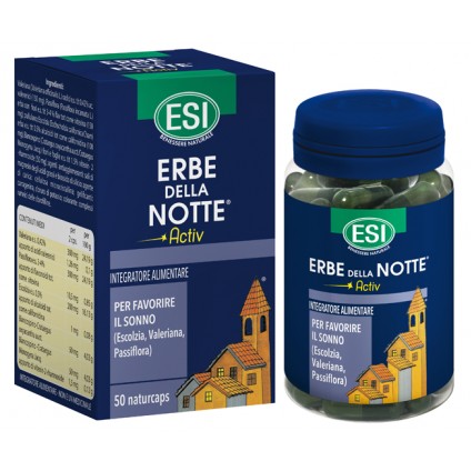 ERBE DELLA NOTTE ACTIV 50 CAPSULE