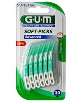 GUM SOFTPICKS ADVANCE SCOVOLINO SMALL GOMMA 30 PEZZI