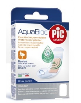 CEROTTO PIC AQUABLOC 10X10CM ANTIBATTERICO 5 PEZZI