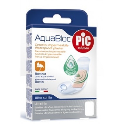 CEROTTO PIC AQUABLOC 10X12 STERILE ANTIBATTERICO 5 PEZZI