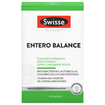 SWISSE ULTIBOOST ENTERO BALANCE 20 CAPSULE