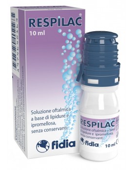 SOLUZIONE OFTALMICA RESPILAC A BASE DI LIPIDURE E IPROMELLOSA 10 ML