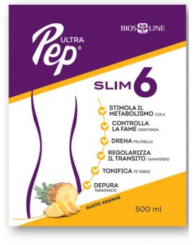 ULTRAPEP Slim6 Ananas 500ml