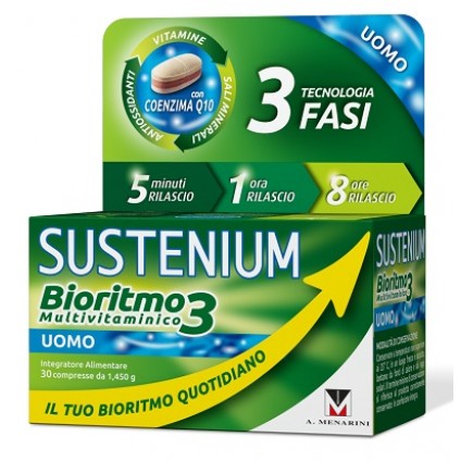 SUSTENIUM BIORITMO3 UOMO ADULTO 30 COMPRESSE