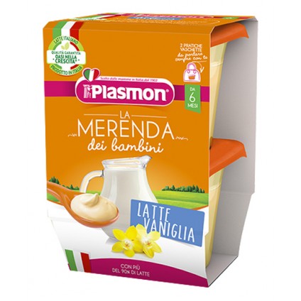 PLASMON Mer.Latte/Van.2x120g