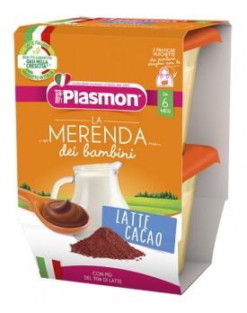 PLASMON Mer.Latte/Cacao 2x120g
