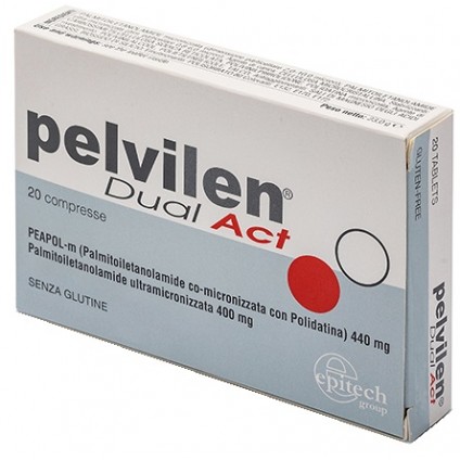 PELVILEN DUAL ACT 20 COMPRESSE