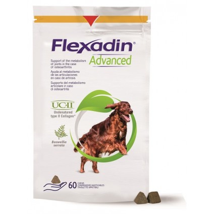 FLEXADIN ADVANCED 60 TAVOLETTE APPETIBILI MASTICABILI PER CANI