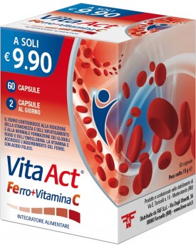 VITA ACT Ferro+Vit C 60 Cps