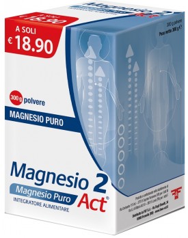 MAGNESIO 2 ACT MG Puro 300g