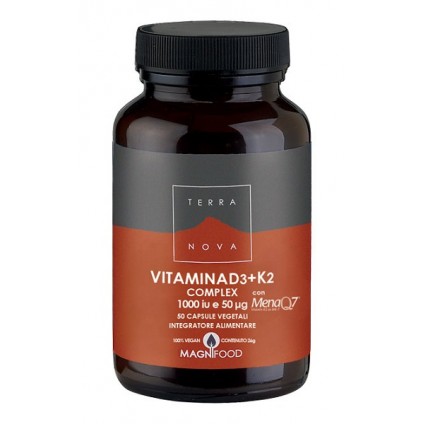 TERRANOVA Vit.D3+K2 50Cps