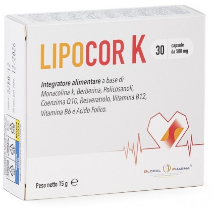 LIPOCOR K 30 Cps 500mg