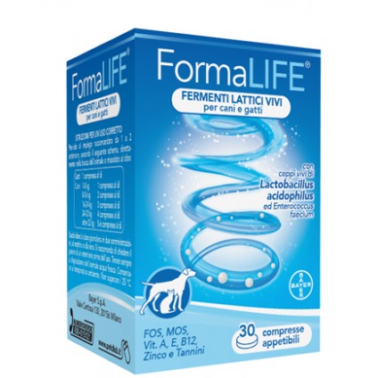 FORMALIFE FERMENTI LATTICI 30 COMPRESSE APPETIBILI 33 G