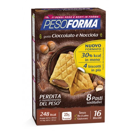 PESOFORMA Bisc.Ciocc/Nocc.528g