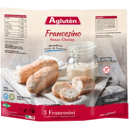 AGLUTEN FRANCESINO 225 G