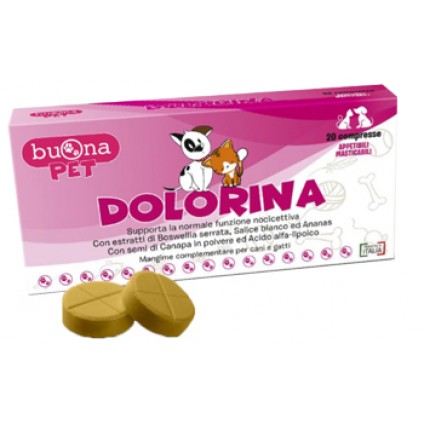 DOLORINA 20 COMPRESSE MASTICABILI