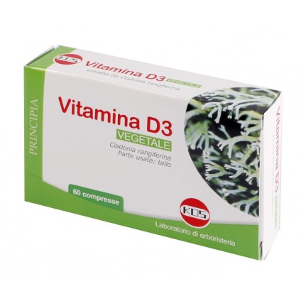 VITAMINA D3 Vegetele 60Cpr KOS