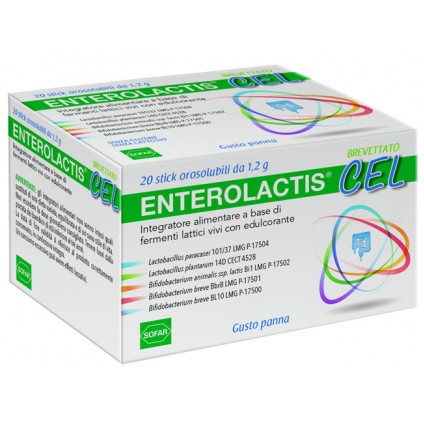 ENTEROLACTIS CEL 20 Stk Oro