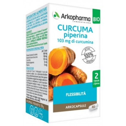 ARKO CAPSULE CURCUMA+PIP BIO 130 CAPSULE