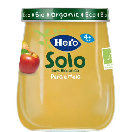 OMO HERO Pera/Mela Bio 120g