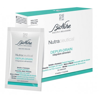 NUTRACEUTICAL DEPUR-DRAIN 10 BUSTINE