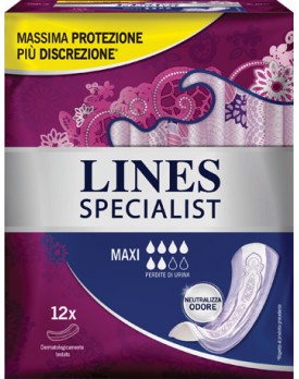 LINES SPECIALIST PANNOLONE MAXI FARMA 12 PEZZI