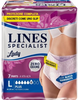 LINES SPEC.Pants Plus L 7pz