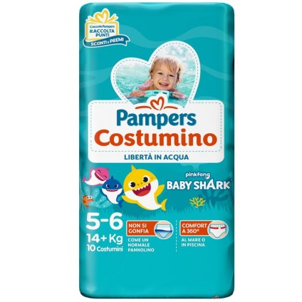 PAMPERS Costumino 5+J 10pz