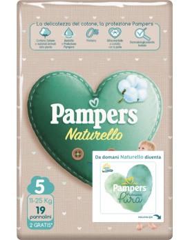 PAMPERS NATUR.5(11-25Kg)17+2pz