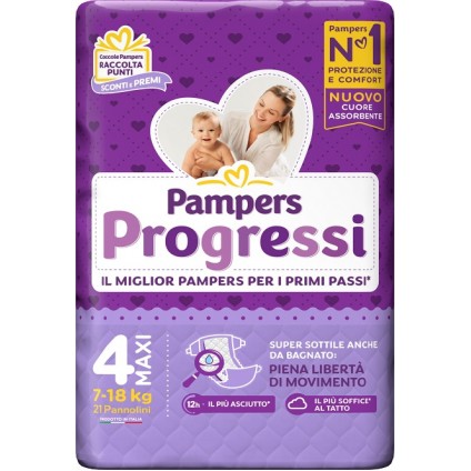 PAMPERS PREM.PROG*Maxi 22pz