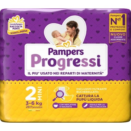 PAMPERS PROG.N/Baby2(3-6)30pz