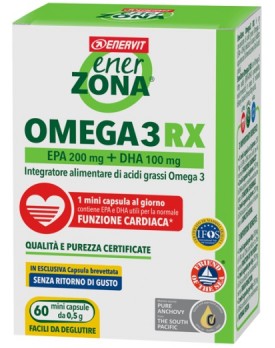 ENERZONA Omega 3RX  60MiniCaps