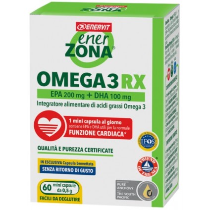 ENERZONA Omega 3RX  60MiniCaps