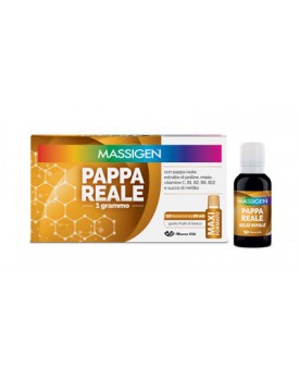 MASSIGEN PAPPA REALE 10 FLACONI DA 25 ML