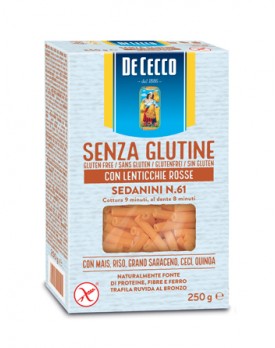 DE CECCO Sedanini/Lent.250g