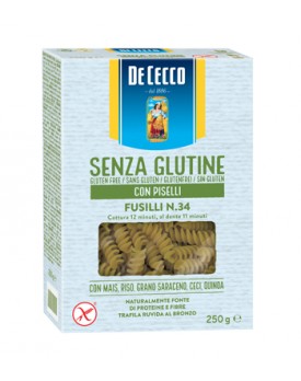 DE CECCO Fusilli/Piselli 250g